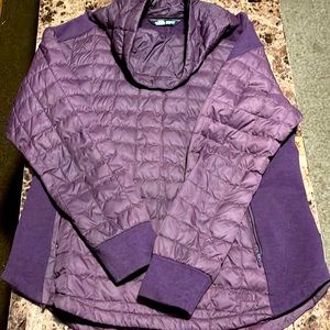 Purple North Face pullover